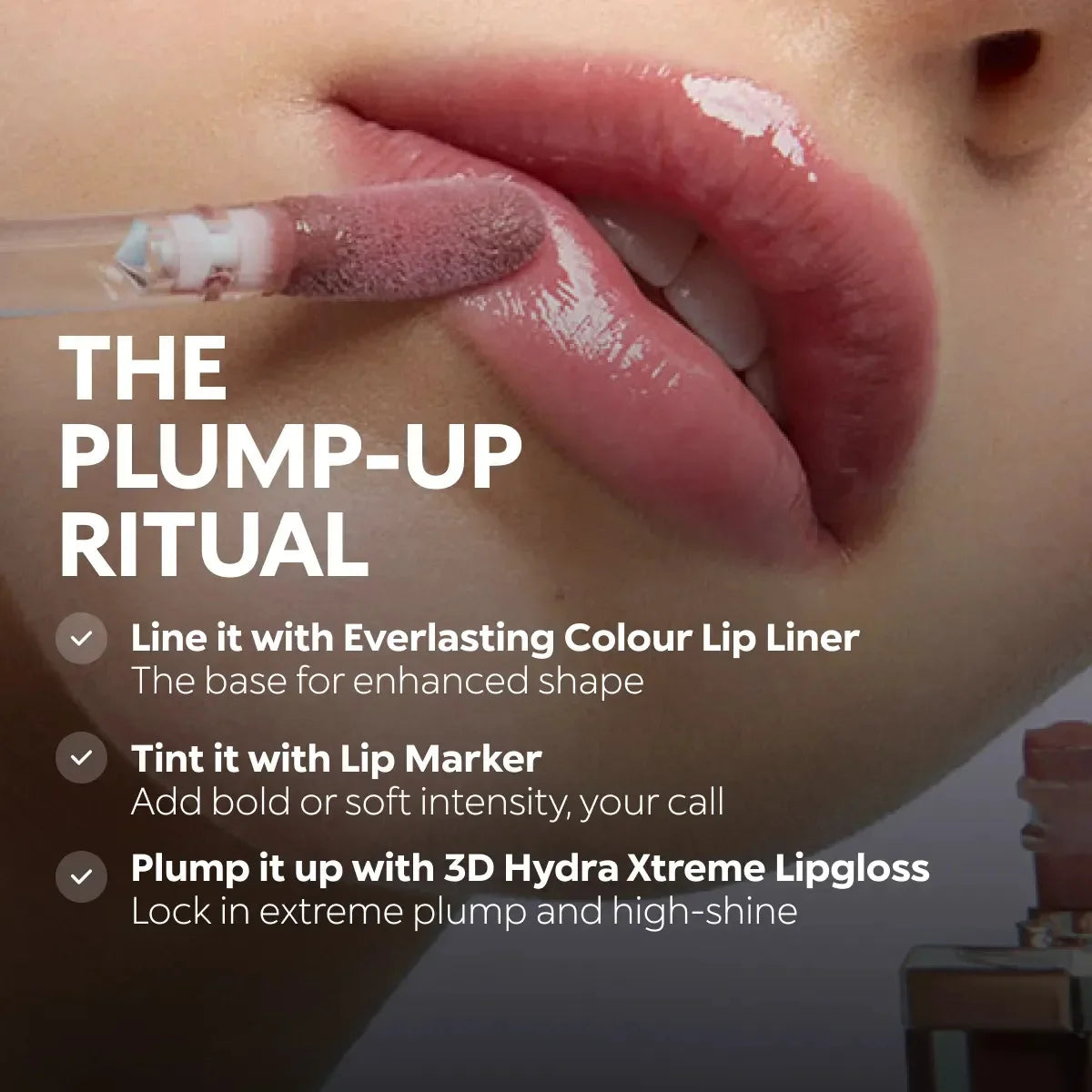 3D Ginger Plumping Lip Gloss Liquid Lip Glaze Transparent Lipgloss Mirror Lipstick Nourishing Glossy Full Lips Not Fading Makeup