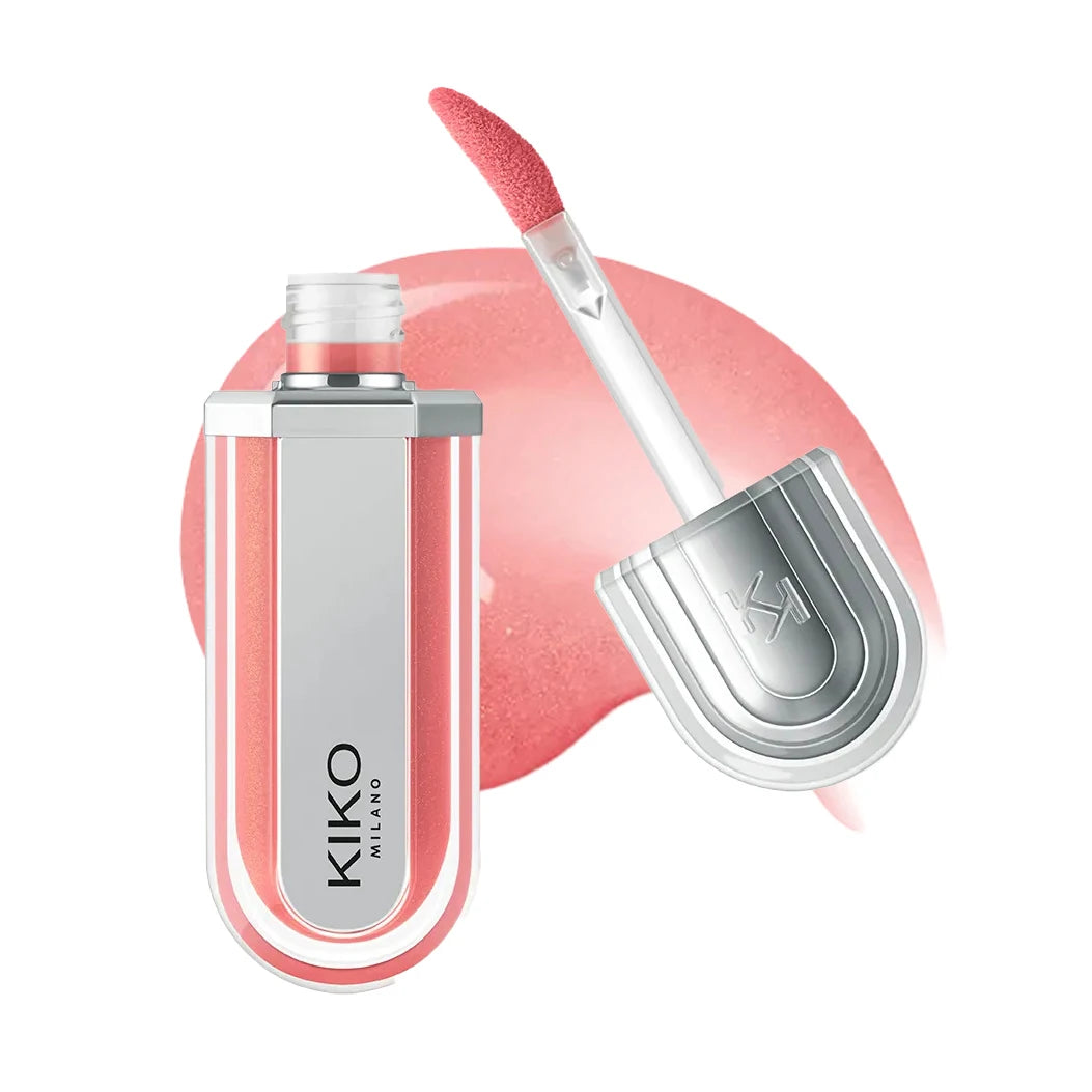 3D Ginger Plumping Lip Gloss Liquid Lip Glaze Transparent Lipgloss Mirror Lipstick Nourishing Glossy Full Lips Not Fading Makeup