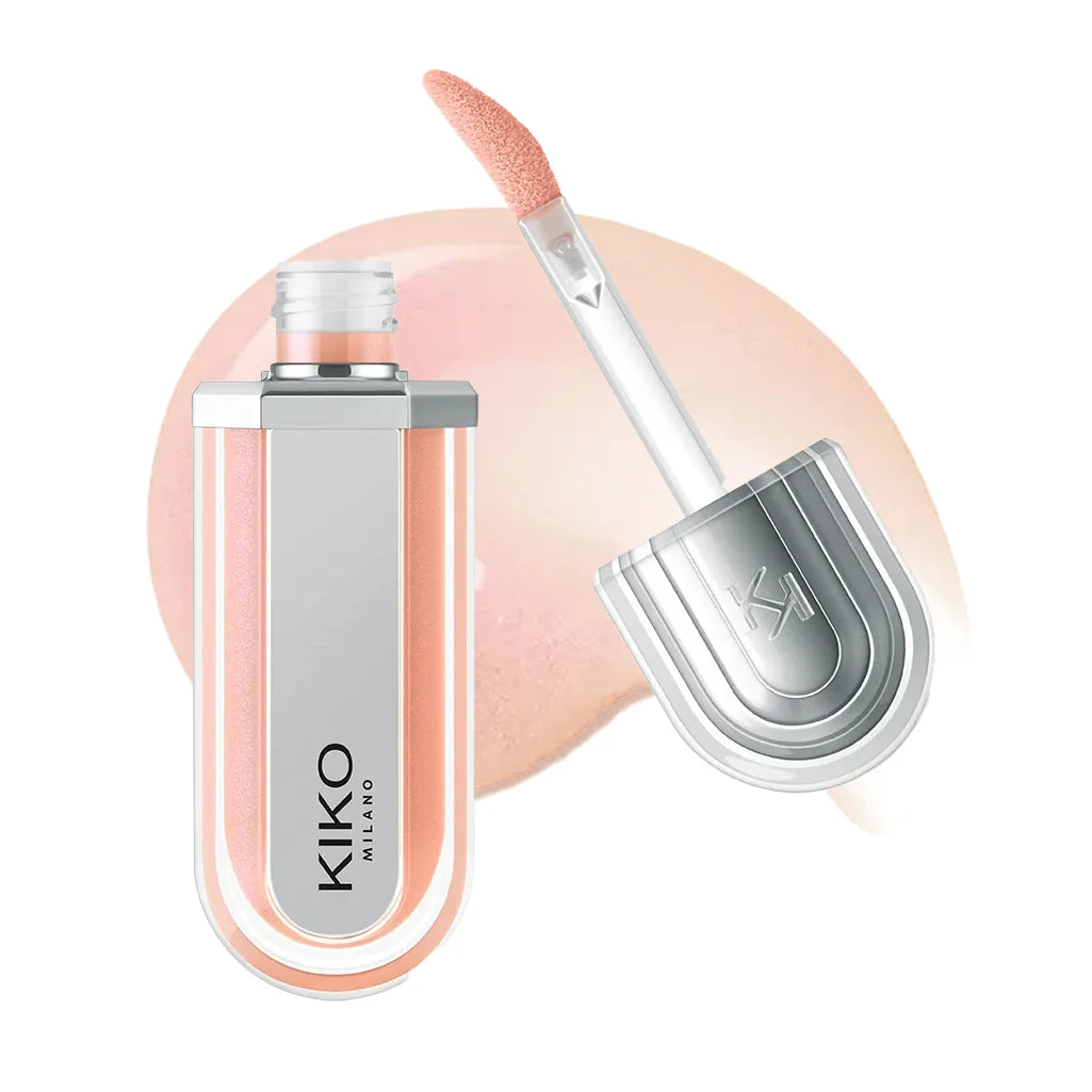 3D Ginger Plumping Lip Gloss Liquid Lip Glaze Transparent Lipgloss Mirror Lipstick Nourishing Glossy Full Lips Not Fading Makeup