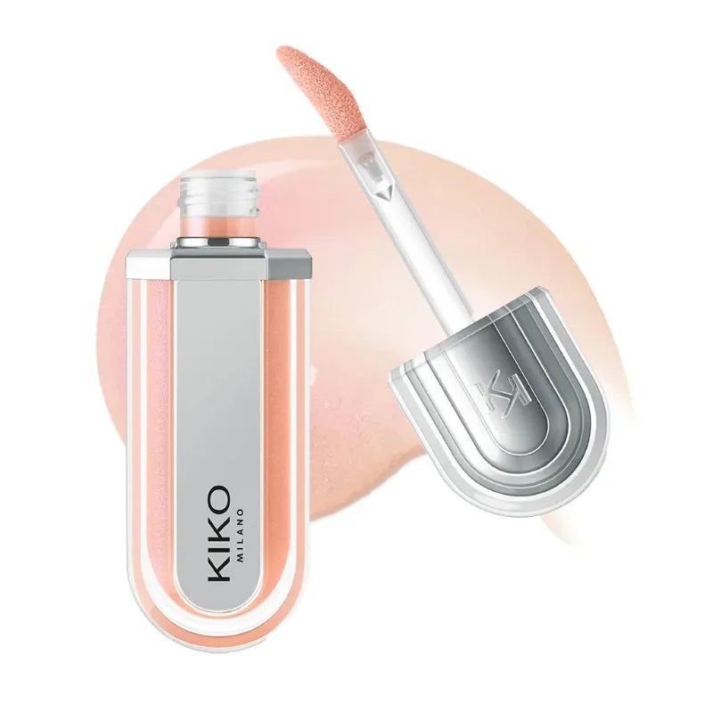 3D Ginger Plumping Lip Gloss Liquid Lip Glaze Transparent Lipgloss Mirror Lipstick Nourishing Glossy Full Lips Not Fading Makeup