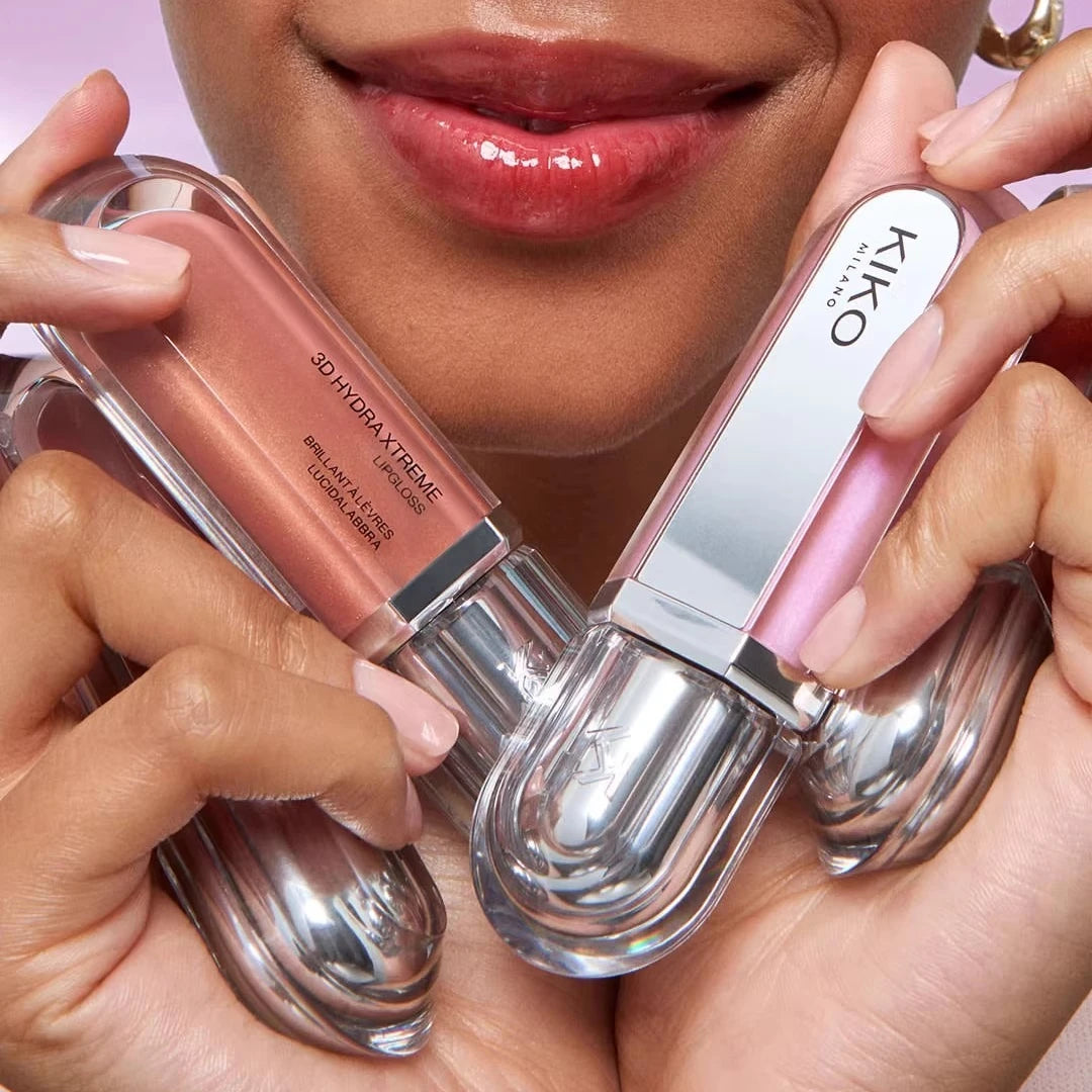 3D Ginger Plumping Lip Gloss Liquid Lip Glaze Transparent Lipgloss Mirror Lipstick Nourishing Glossy Full Lips Not Fading Makeup