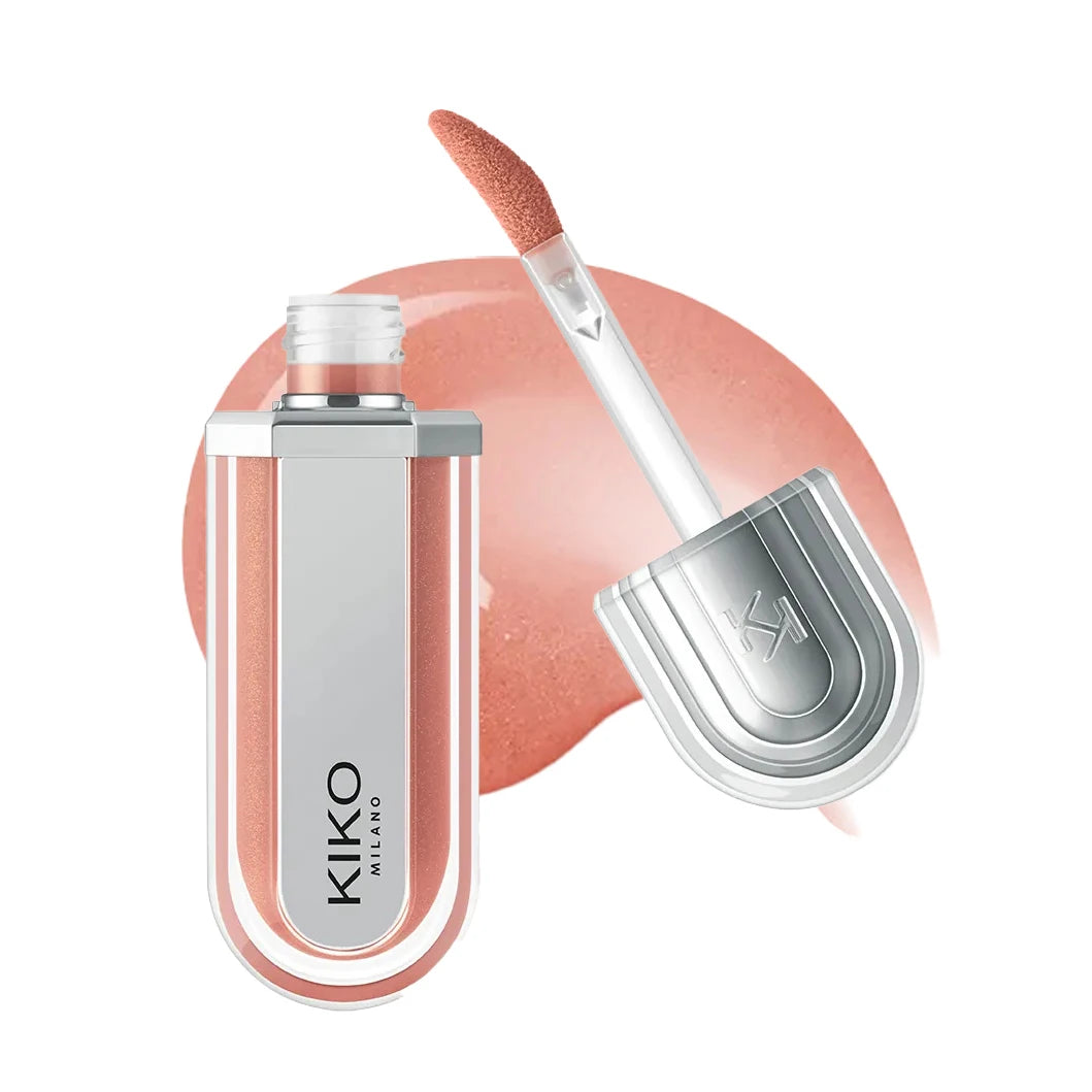 3D Ginger Plumping Lip Gloss Liquid Lip Glaze Transparent Lipgloss Mirror Lipstick Nourishing Glossy Full Lips Not Fading Makeup